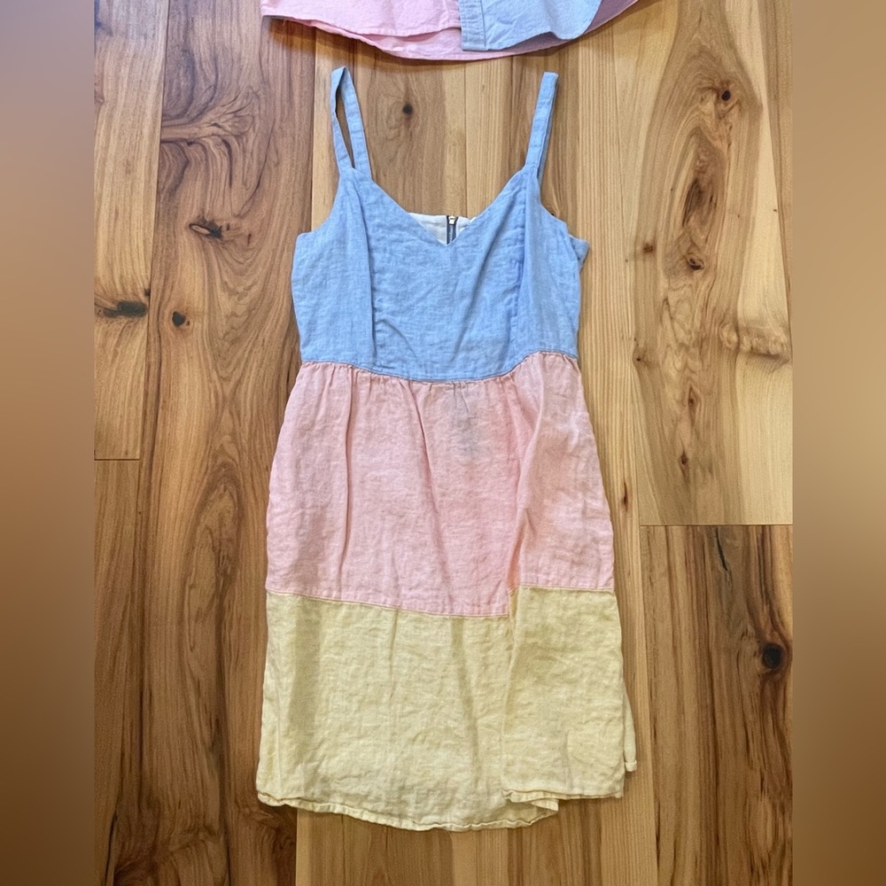 Cynthia Rowley color block dress